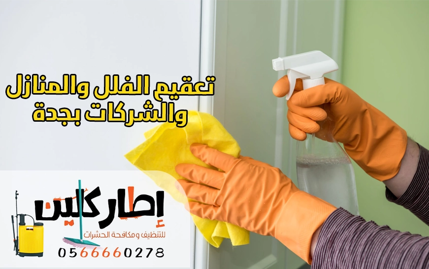 تعقيم الفلل والمنازل والشركات بجدة لإطار كلين